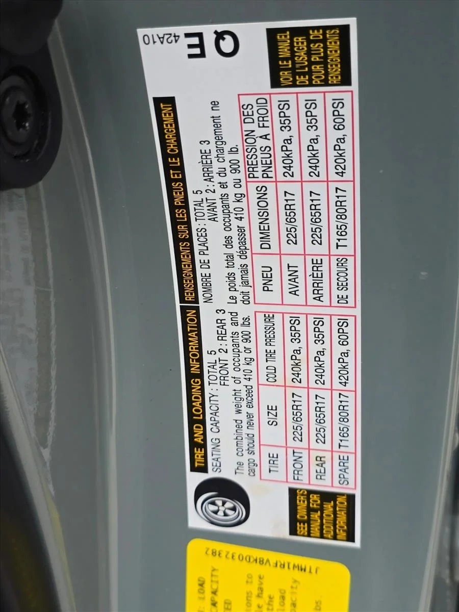 Used 2019 Lunar Rock Toyota XLE image 16