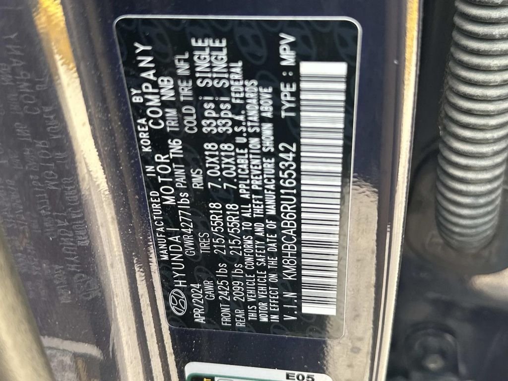 Certified Used 2024 Blue Hyundai SEL image 31