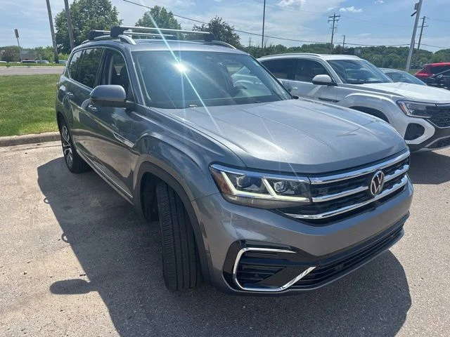 Certified 2023 Volkswagen Atlas SEL Premium R-Line with VIN 1V2FR2CA1PC548418 for sale in Inver Grove Heights, Minnesota