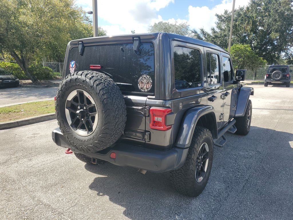 Used 2019 Gray Jeep Unlimited Rubicon image 5