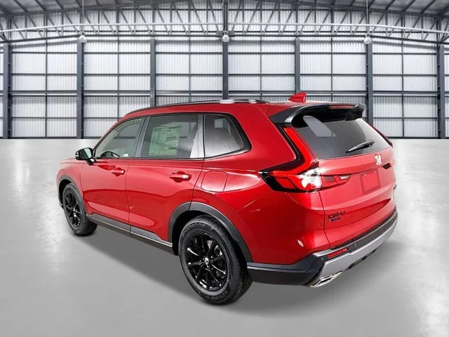 New 2027 Radiant Red Metallic Honda Sport-L Hybrid 2WD image 3