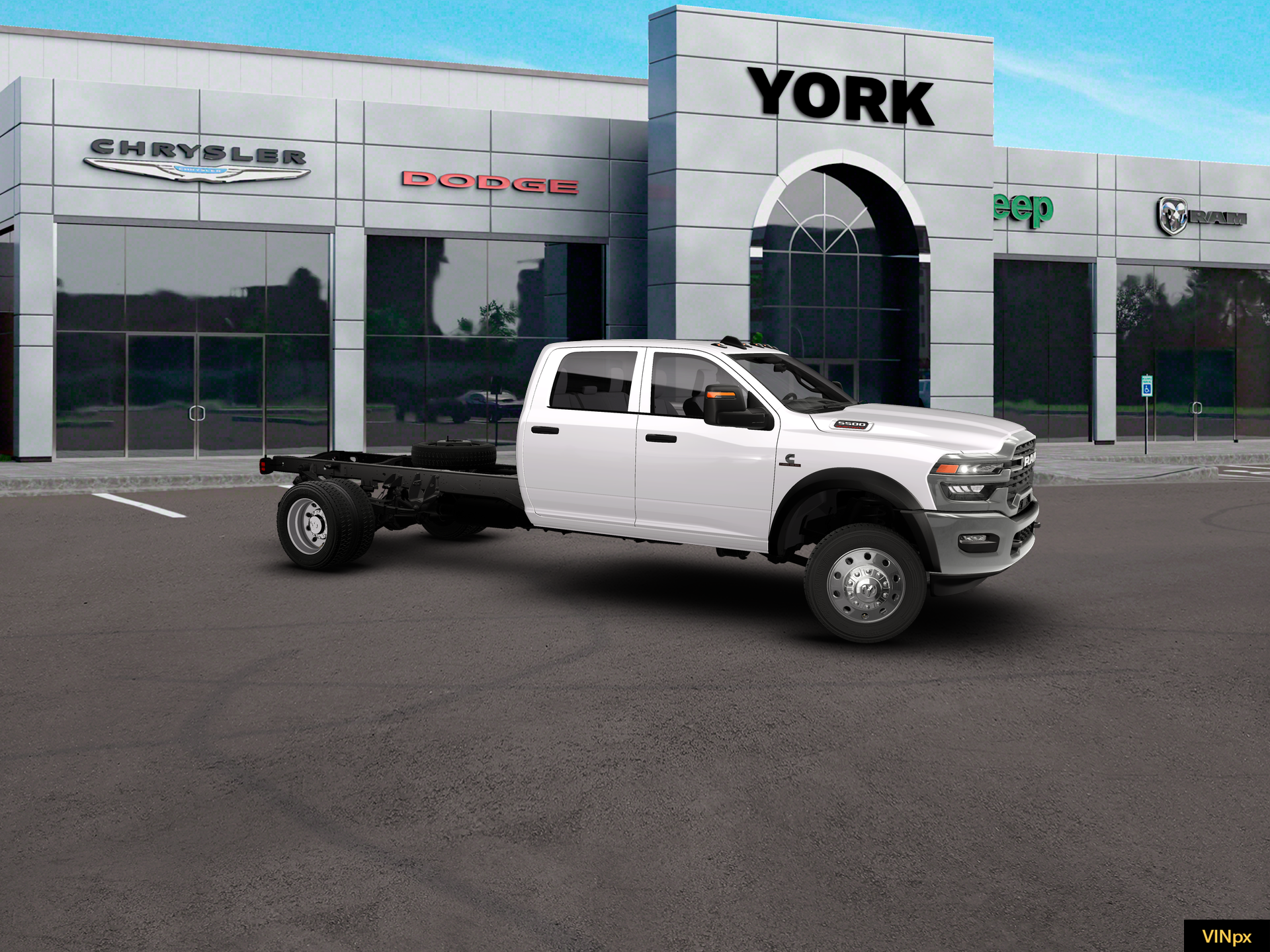 New 2026 Bright White Clear-Coat Exterior Paint RAM Tradesman image 10
