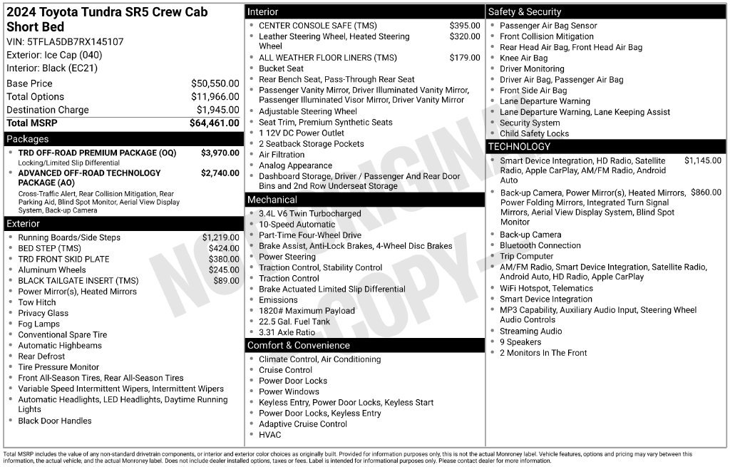 Used 2024 Ice Toyota SR5 image 8