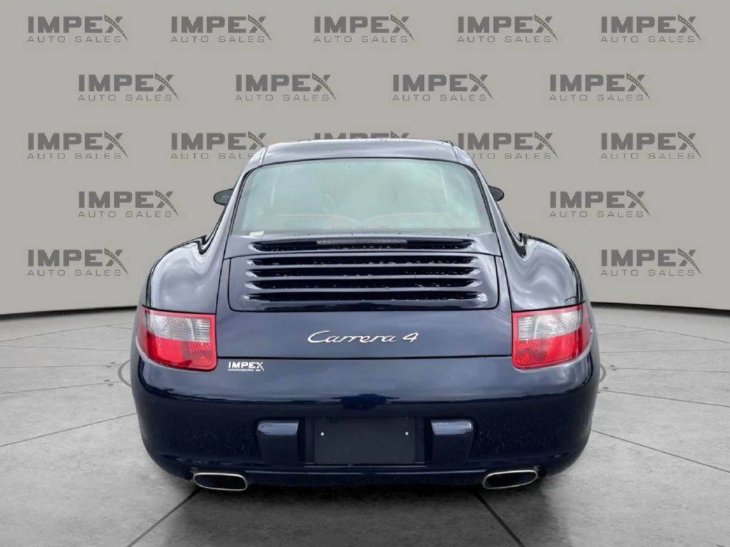 Used 2007 Blue Porsche Carrera 4 image 5
