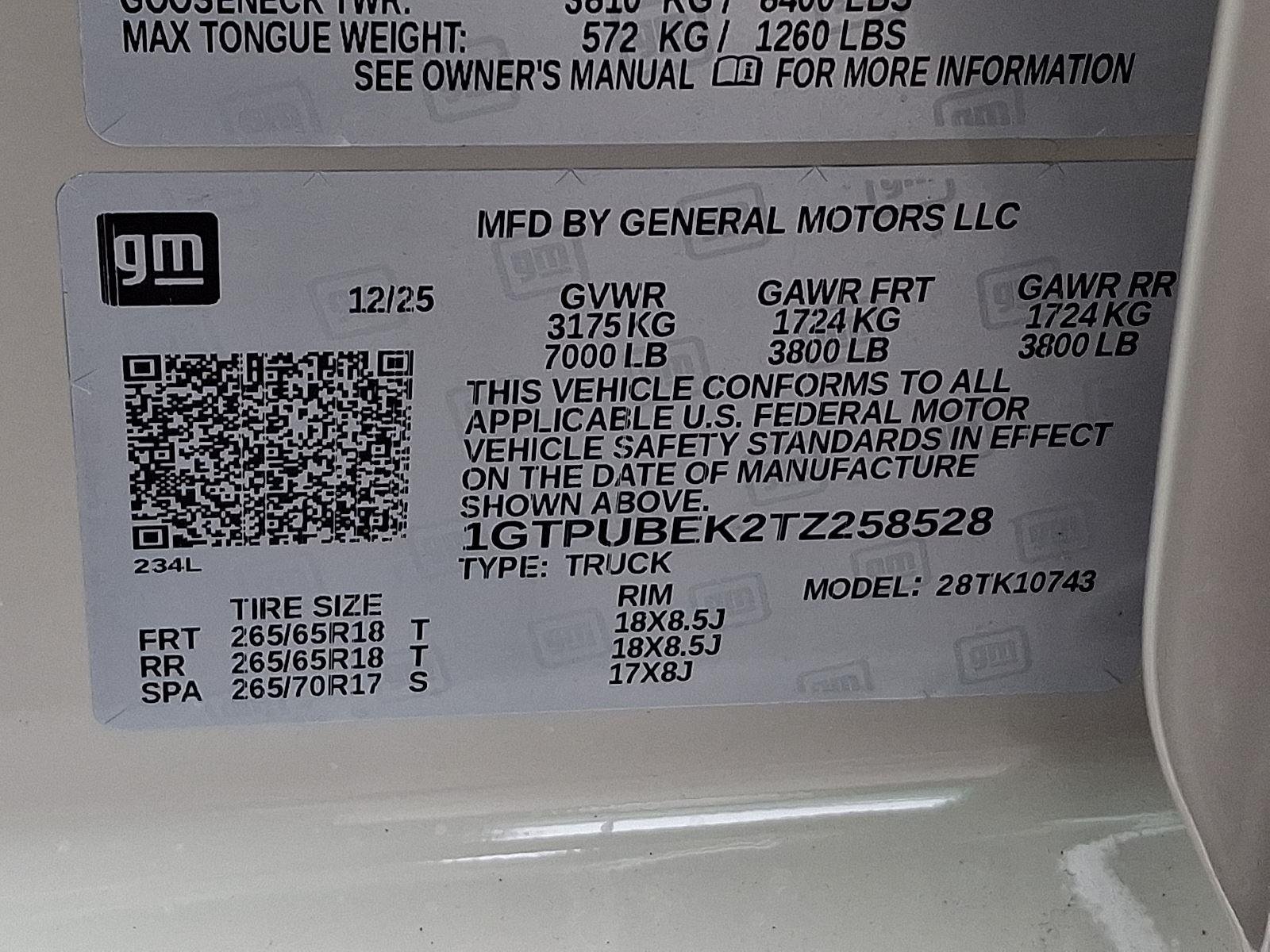 New 2026 Coastal Dune GMC SLE image 10