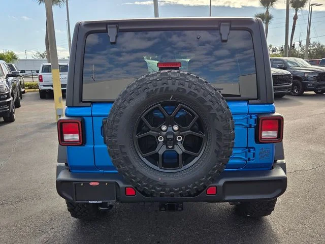 New 2026 Hydro Blue Pearl-Coat Exterior Paint Jeep Willys image 6