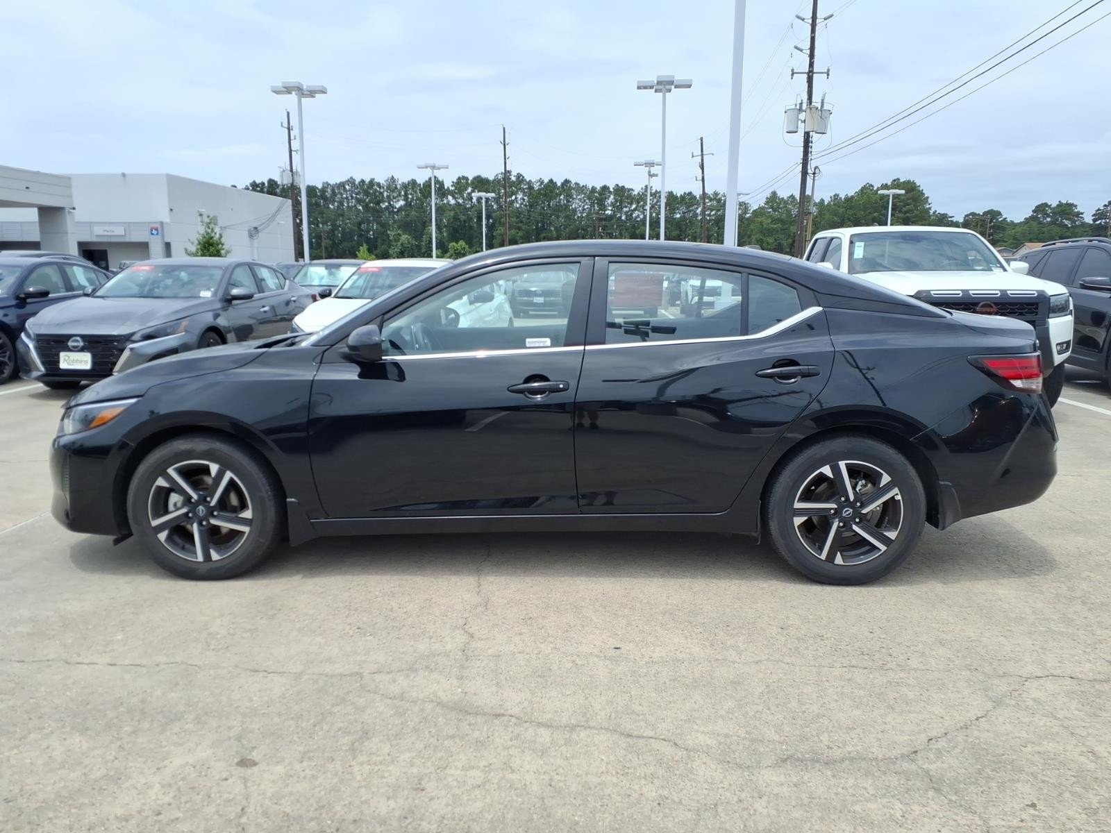 2025 Nissan Sentra SV Black at Robbins Nissan