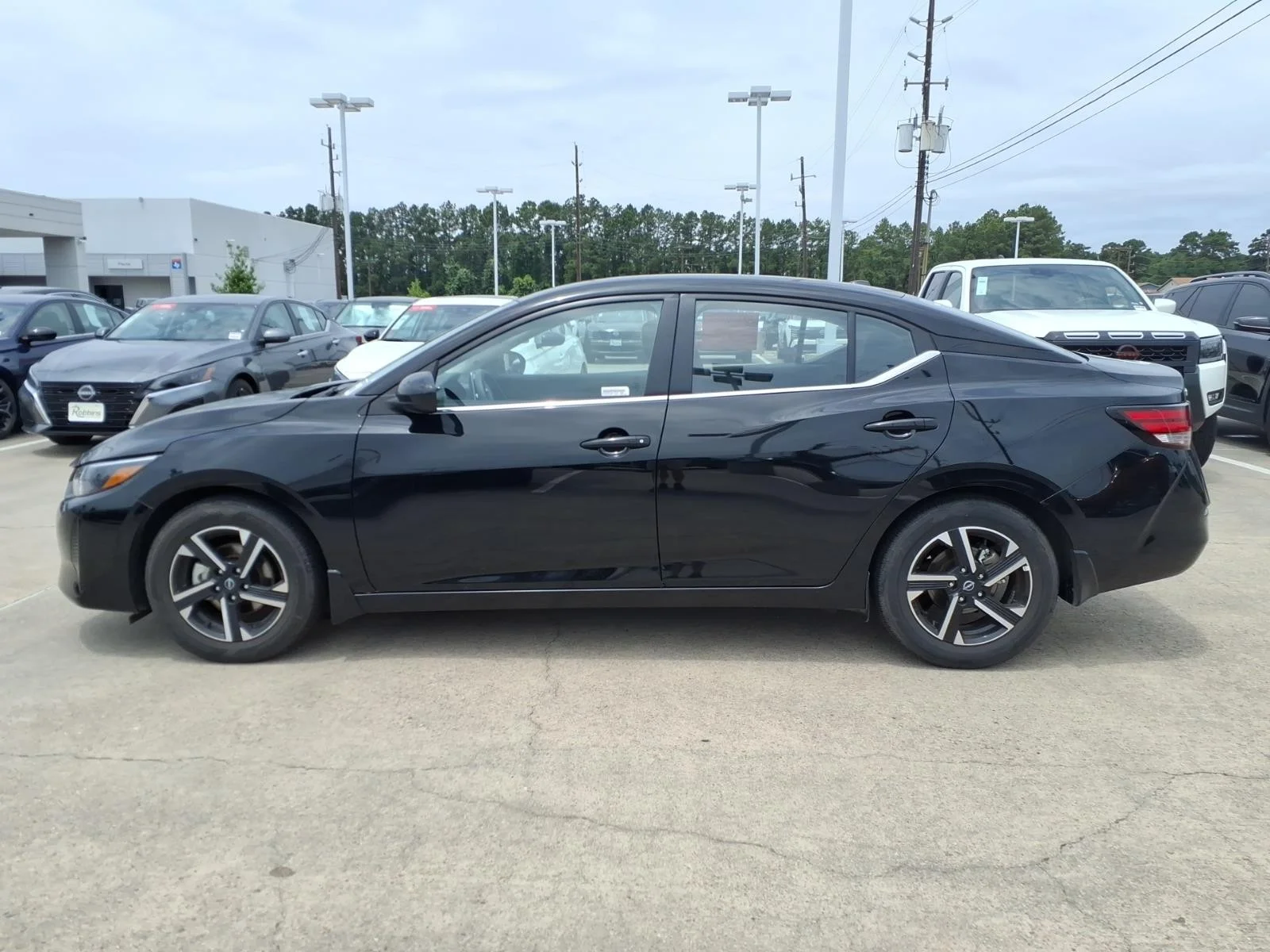 2025 Nissan Sentra SV Black at Robbins Nissan
