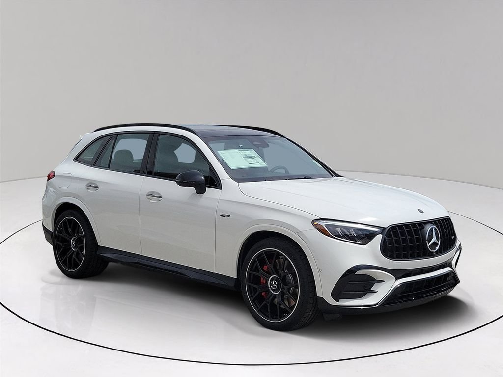 New 2027 Polar White Mercedes-Benz AMG® GLC 53 4MATIC+ SUV image 1