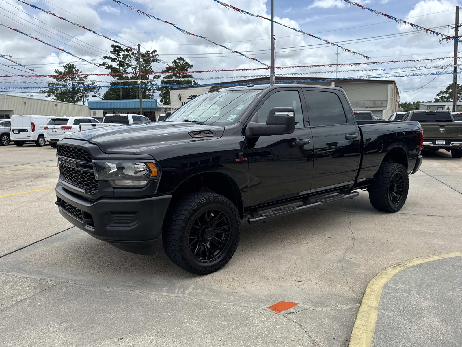 Used 2024 Black Clearcoat Ram Tradesman image 3