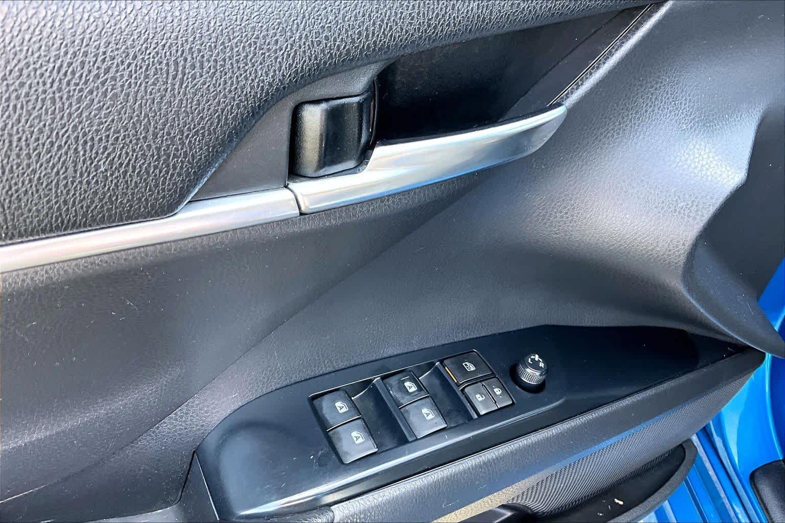 Used 2020 Blue Streak Metallic Toyota SE image 31