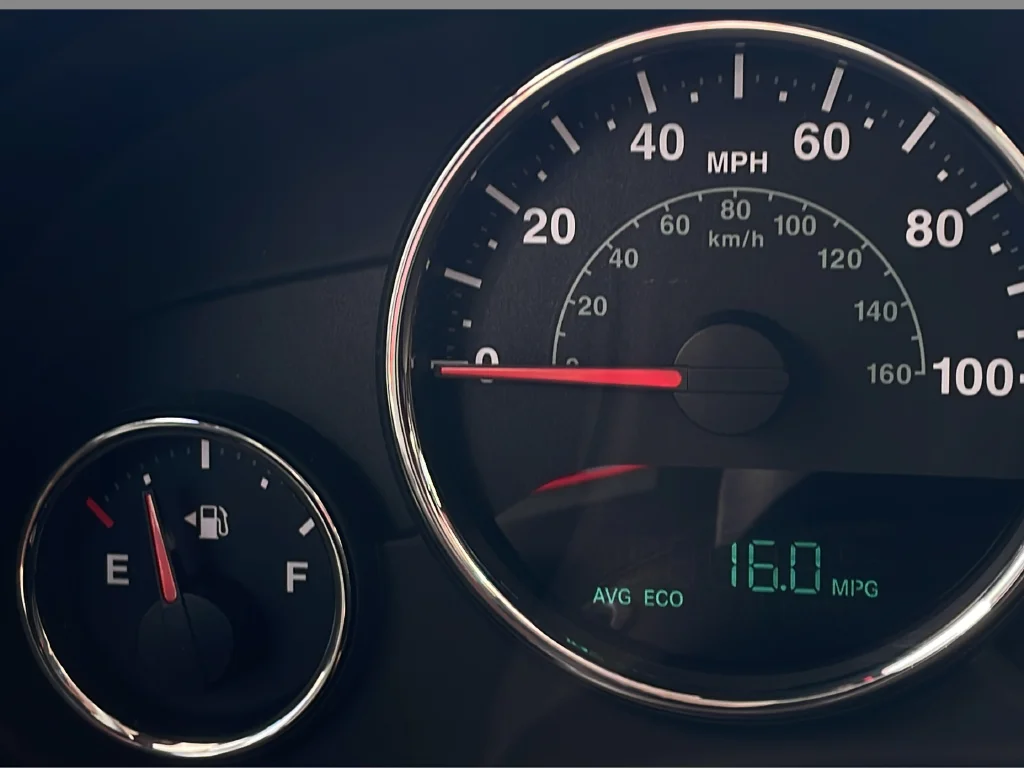 Used 2013 Red Jeep Unlimited Sport image 13