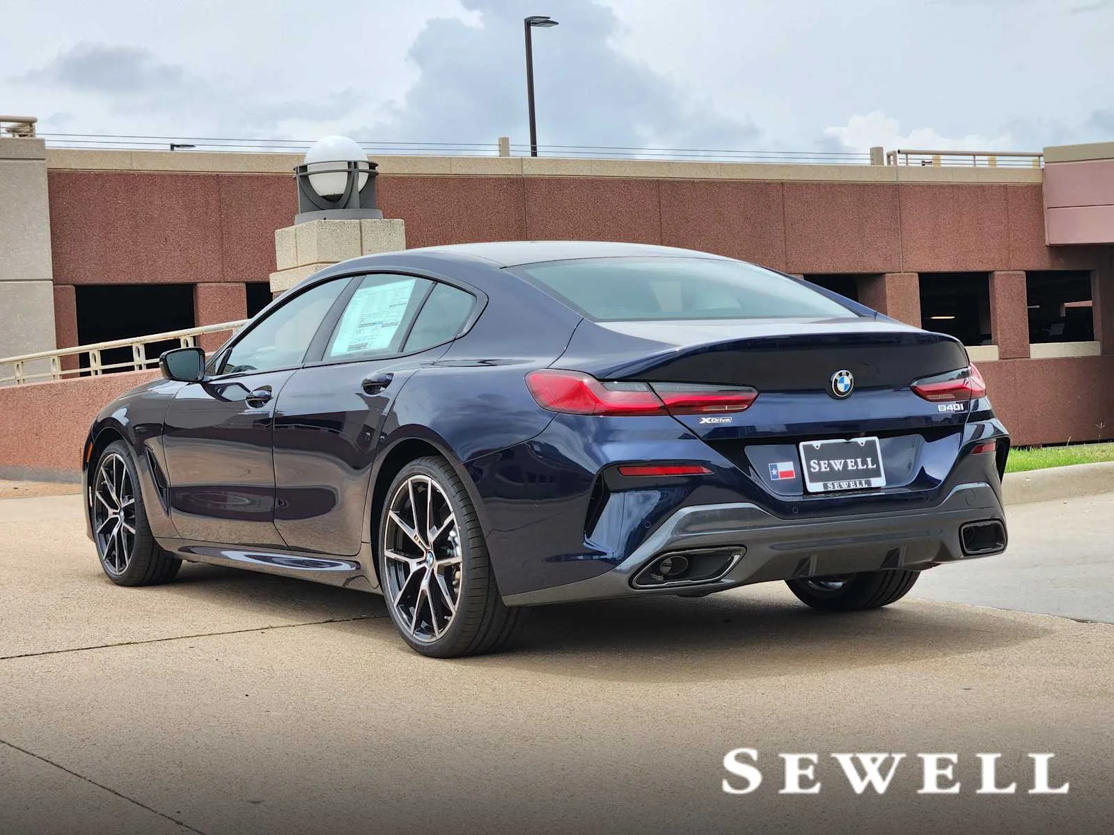 New 2026 Tanzanite Blue II Metallic BMW 840i image 3
