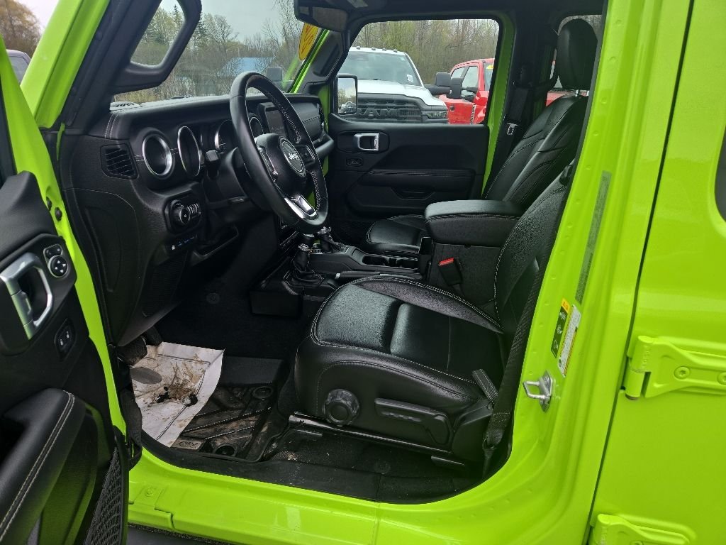 Used 2021 Green Jeep Unlimited Sahara High Altitude 4xe image 14