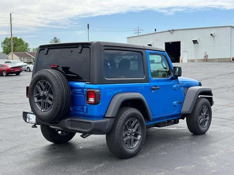 New 2026 Hydro Blue Pearl-Coat Exterior Paint Jeep Sport image 3