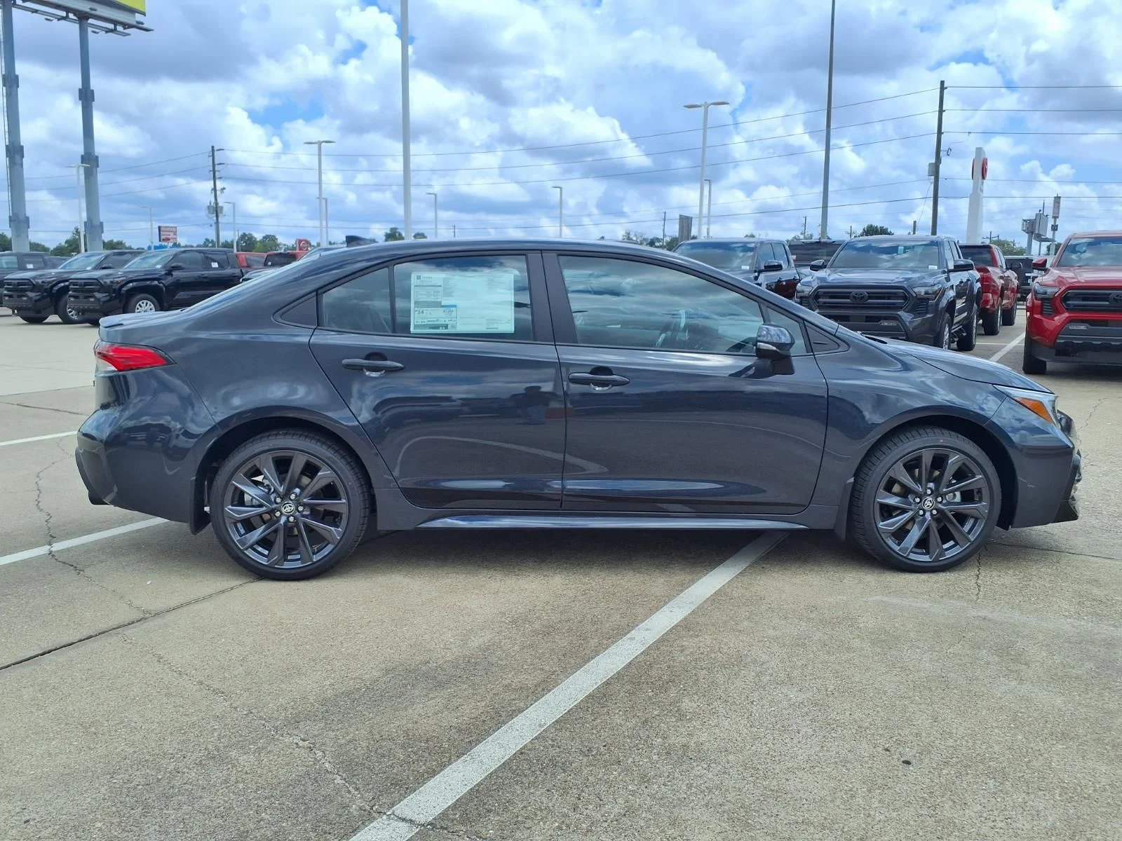 New 2026 Gray Toyota SE image 5