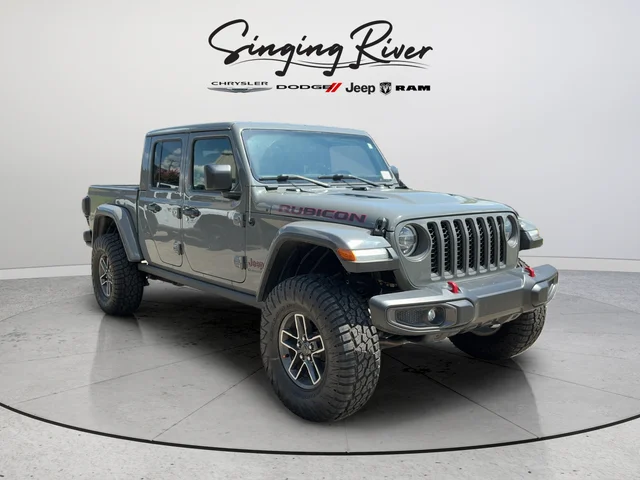 Used 2021 Gray Jeep Rubicon image 1