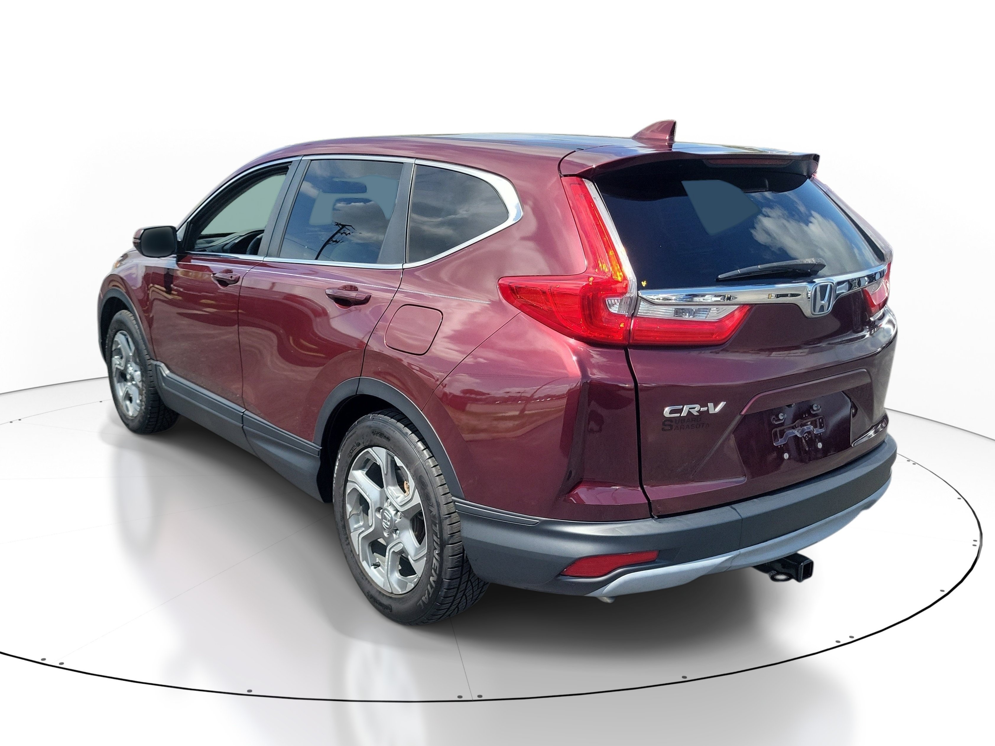 Used 2018 Basque Red Pearl II Honda EX image 3