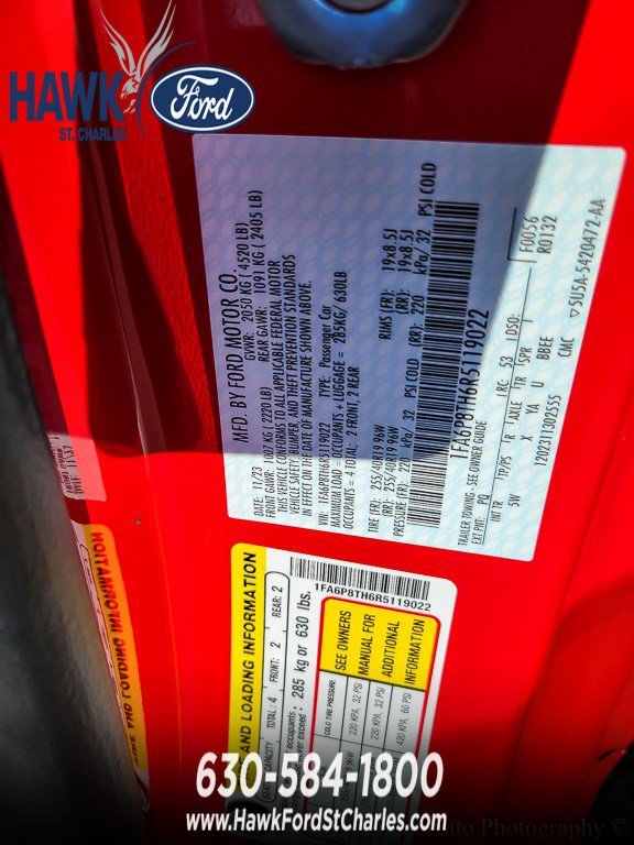 New 2024 Race Red Ford EcoBoost® Premium Fastback image 20