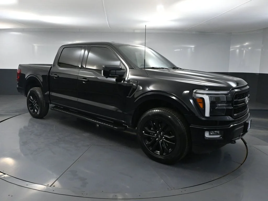Certified Used 2024 Black Ford Lariat image 1