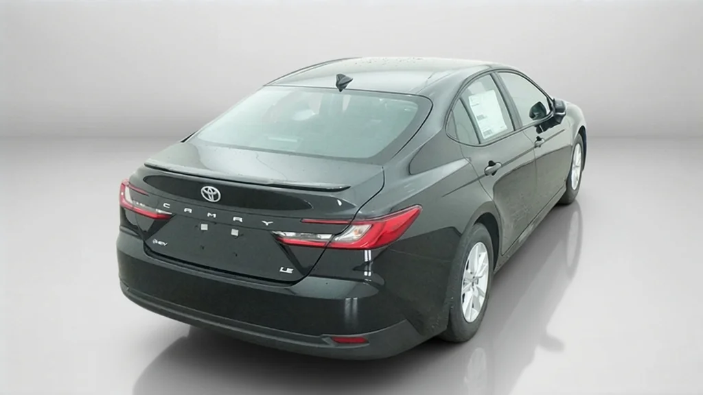 New 2026 Midnight Black Metallic Toyota LE image 11