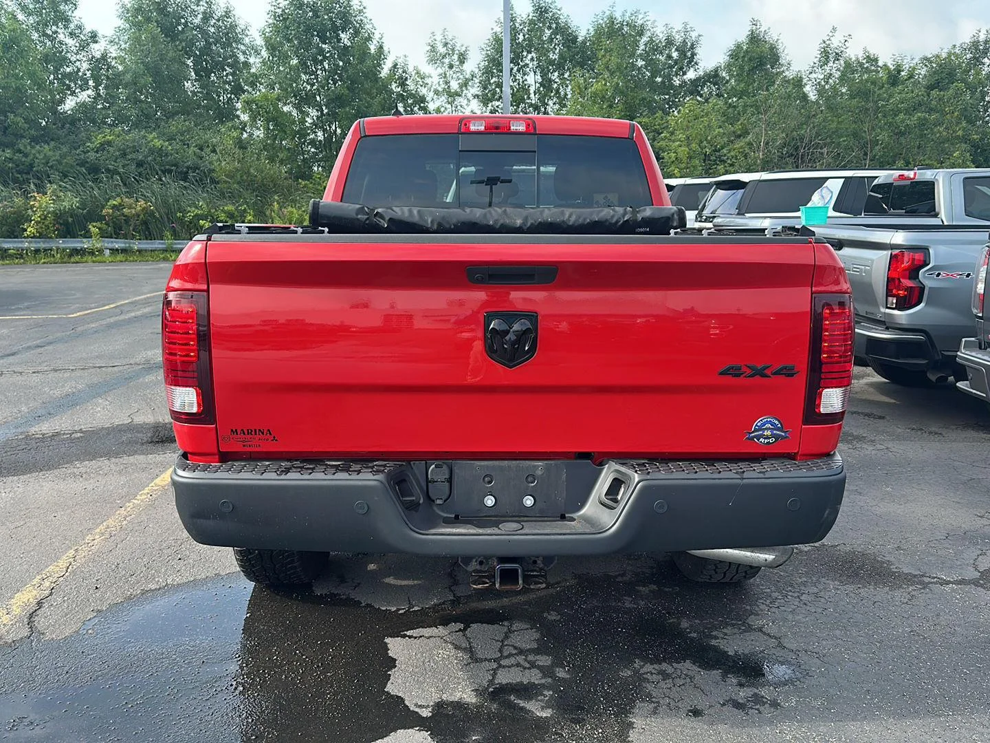 Used 2020 Flame Red Clearcoat Ram Warlock image 3