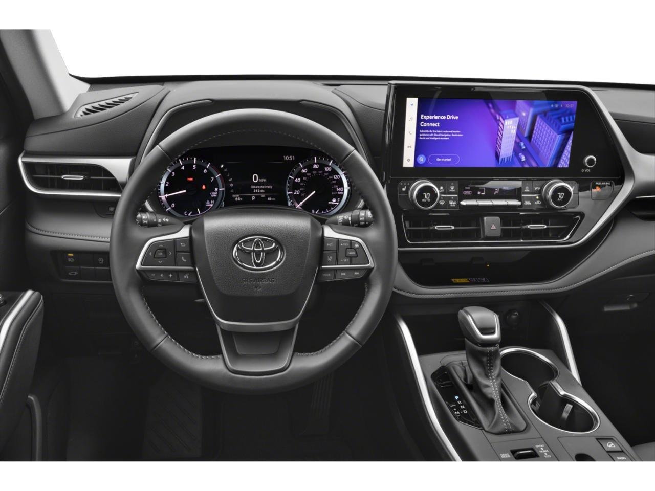 New 2026 Midnight Black Metallic Toyota XLE image 2