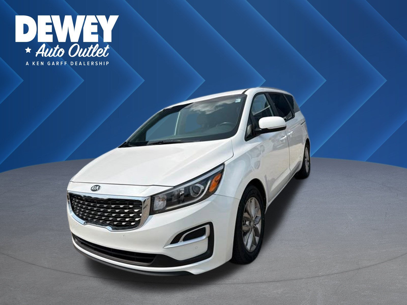 Used 2021 Snow White Pearl Kia EX image 1