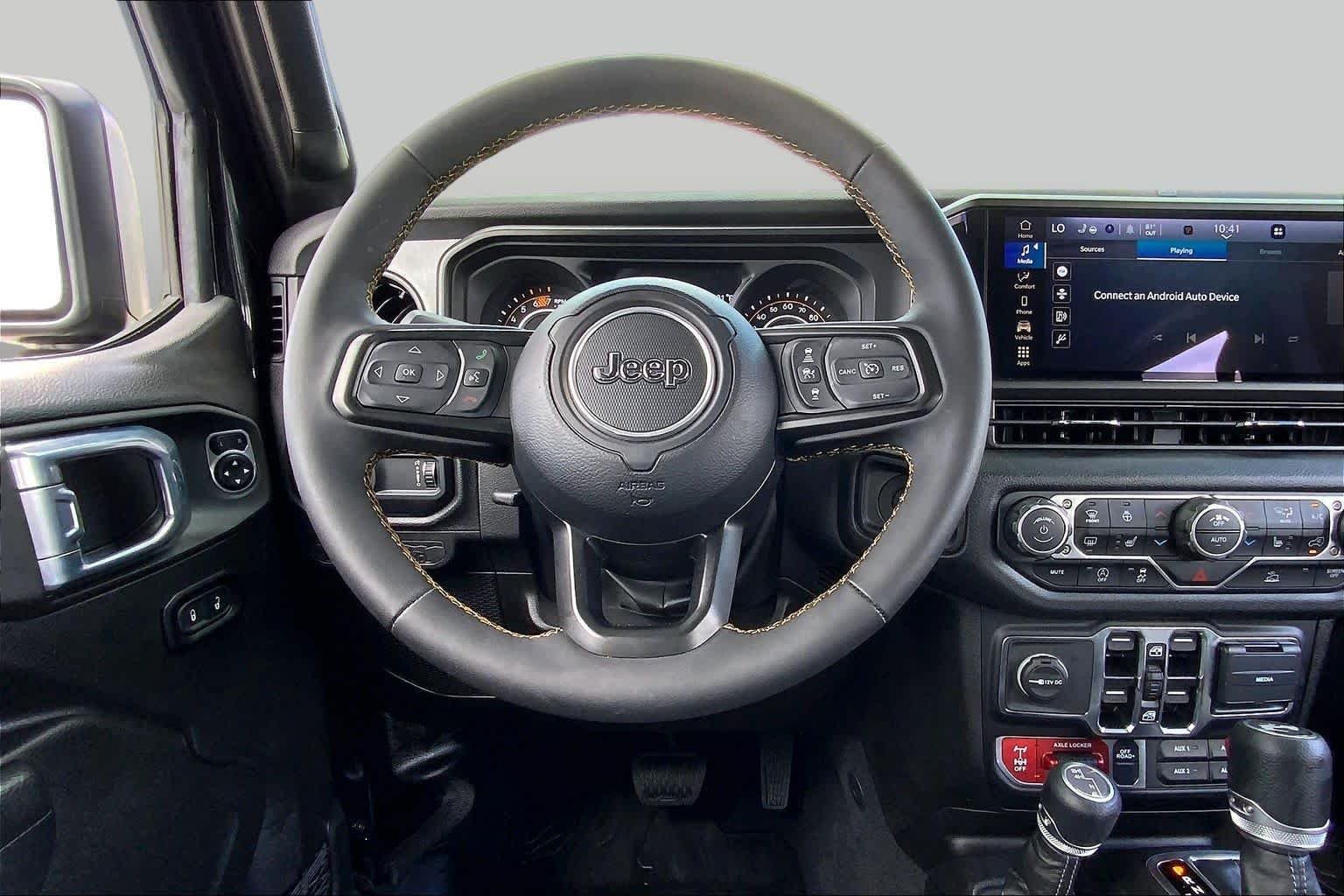 Used 2024 Black Clearcoat Jeep Willys image 6