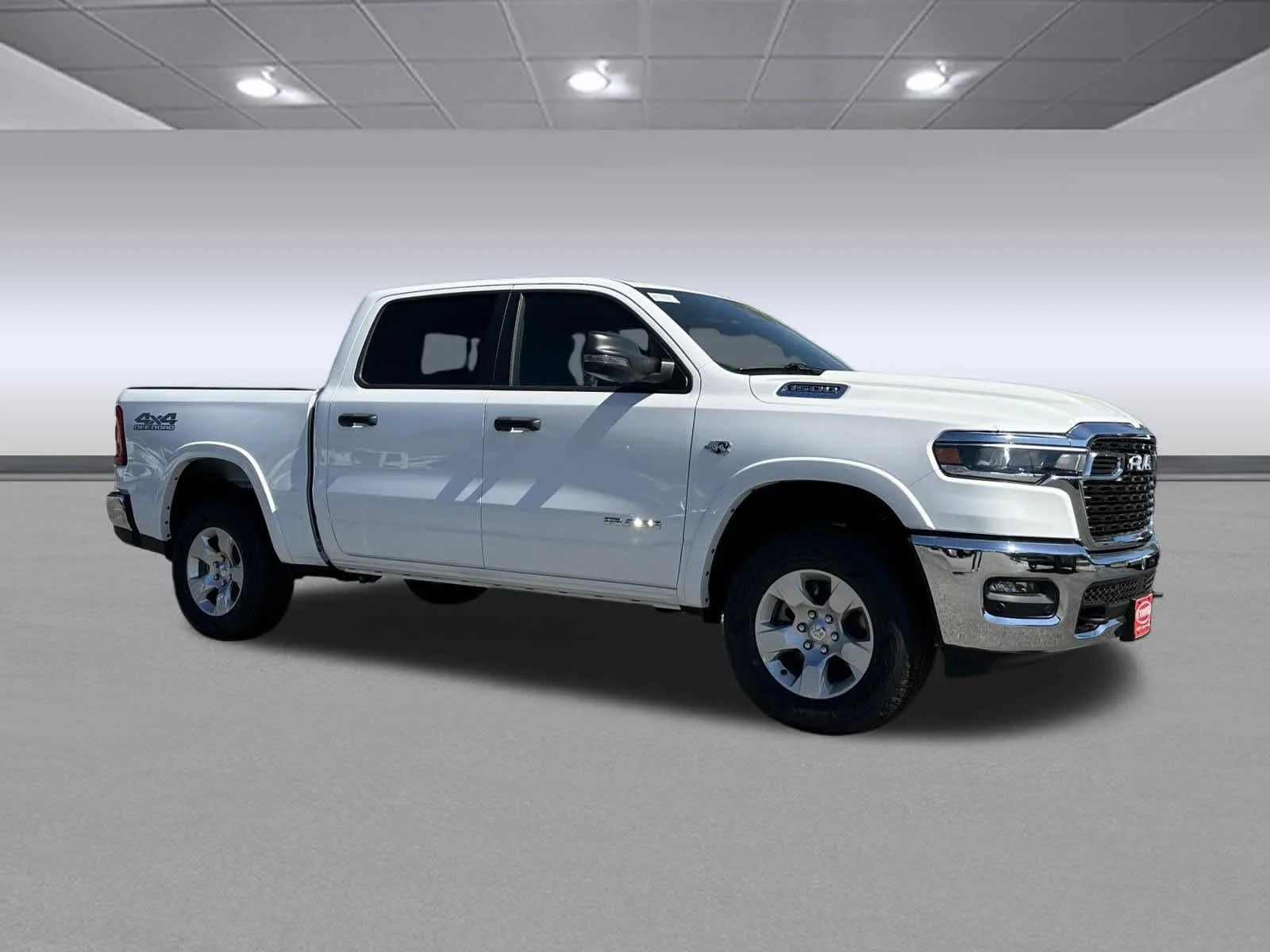 New 2026 Bright White Clear-Coat Exterior Paint RAM Big Horn image 7