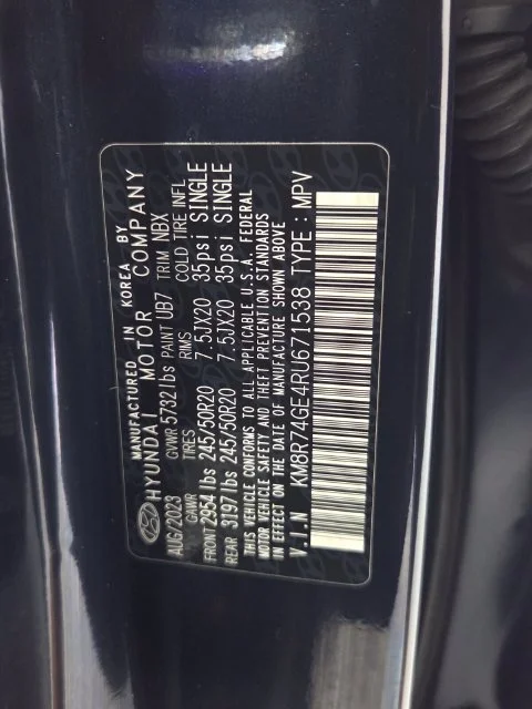 Used 2024 White Hyundai Calligraphy image 19