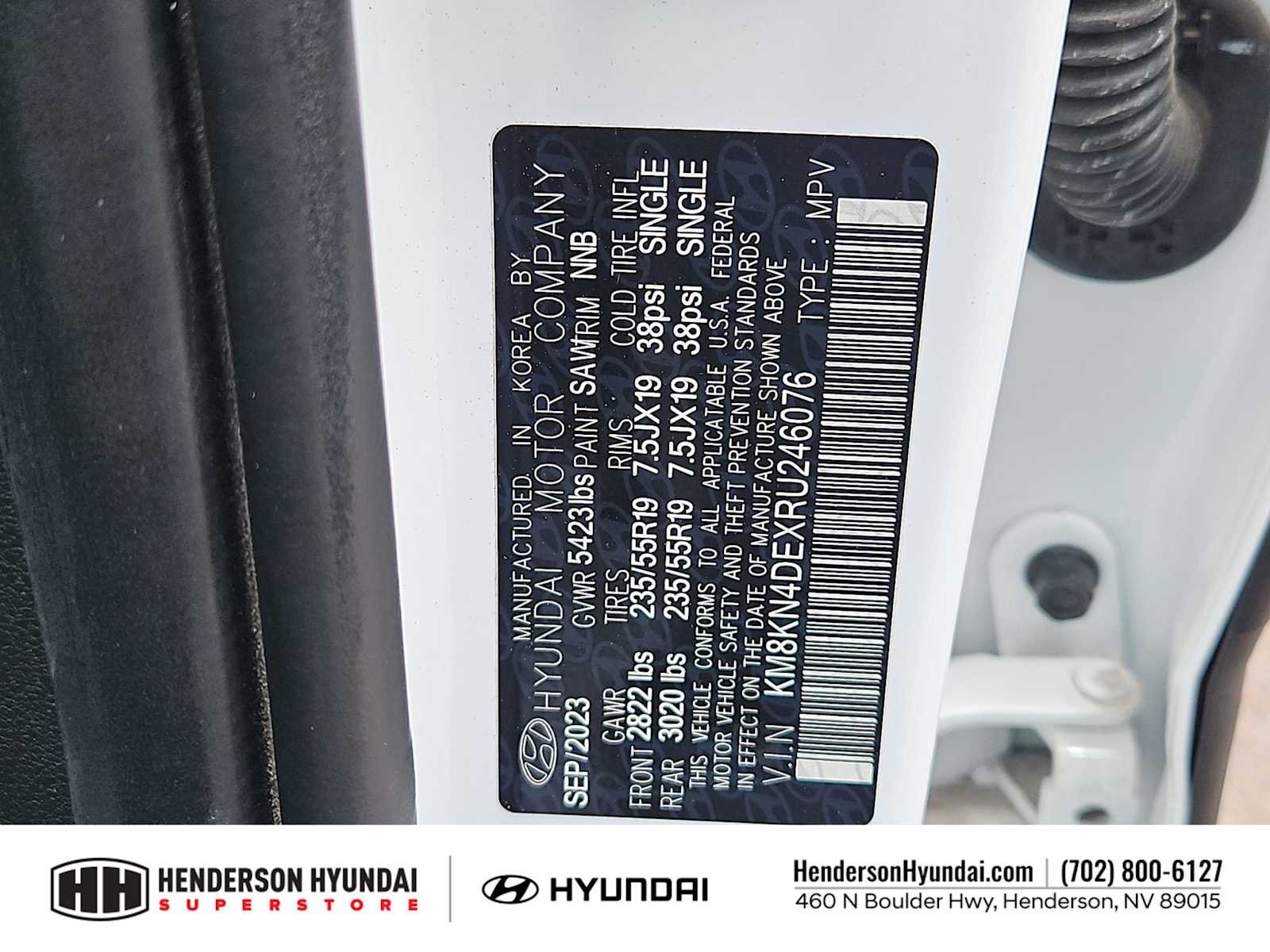 Used 2024 Atlas White Hyundai SEL image 36