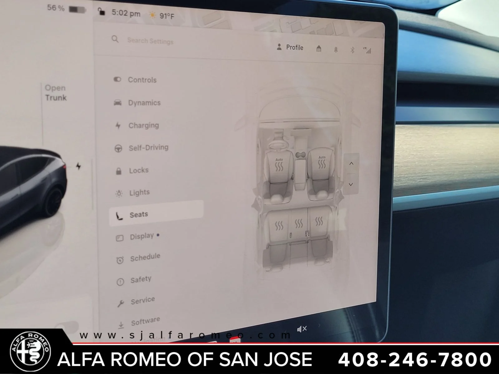 Used 2023 Gray Tesla Performance image 11