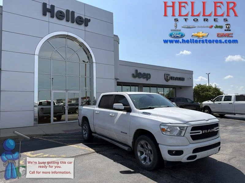 Used 2020 Bright White Clearcoat Ram Big Horn/Lone Star image 1