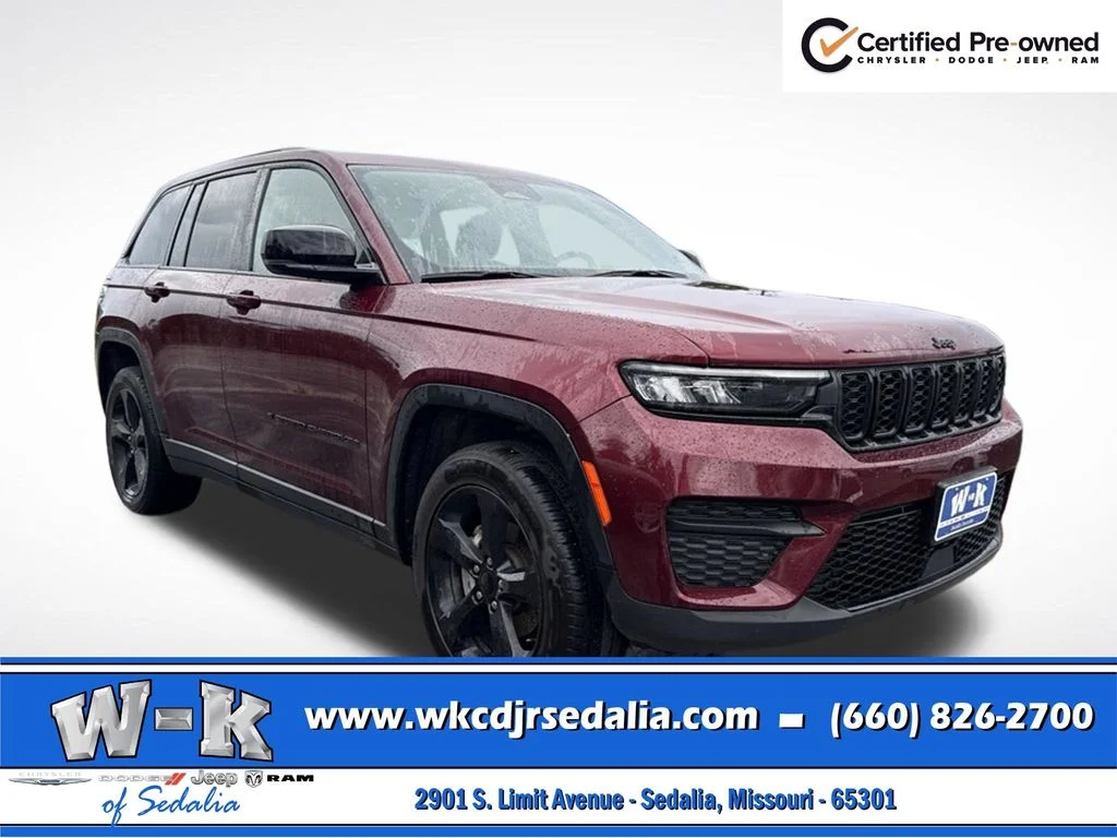 Certified Used 2023 Red Jeep Altitude X image 1