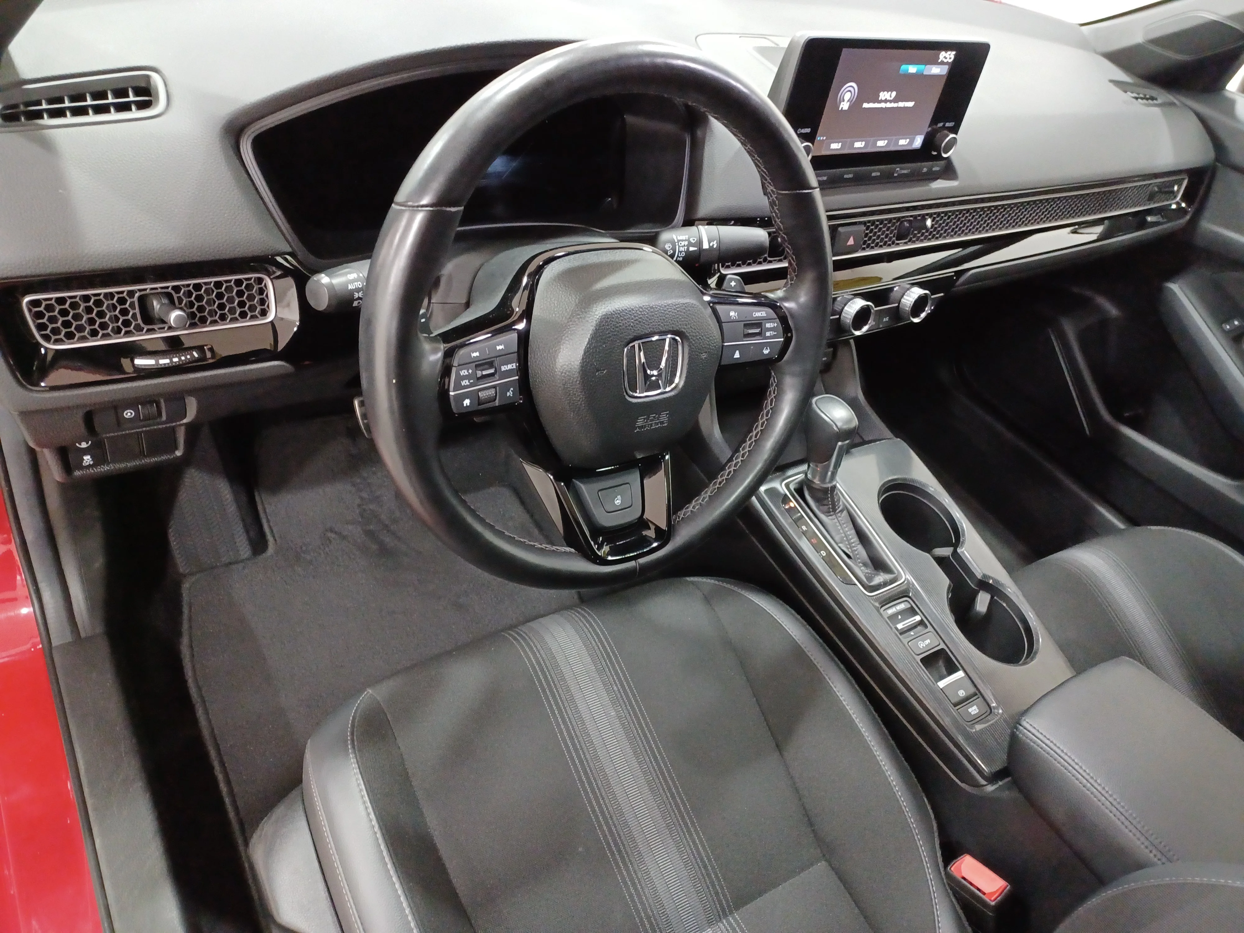 Certified Used 2024 Rallye Red Honda Sport*Adaptive Cruise | Remote Start | Htd Seats | Sunroof | Htd Wheel | Blind Spot Detection image 14