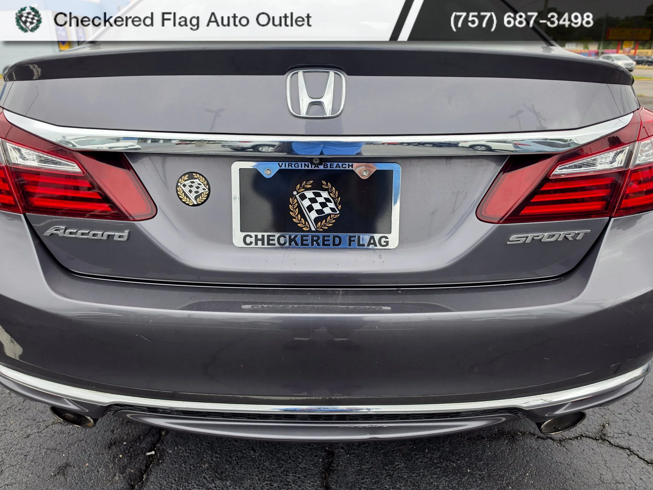 Used 2016 Modern Steel Metallic Honda Sport image 13