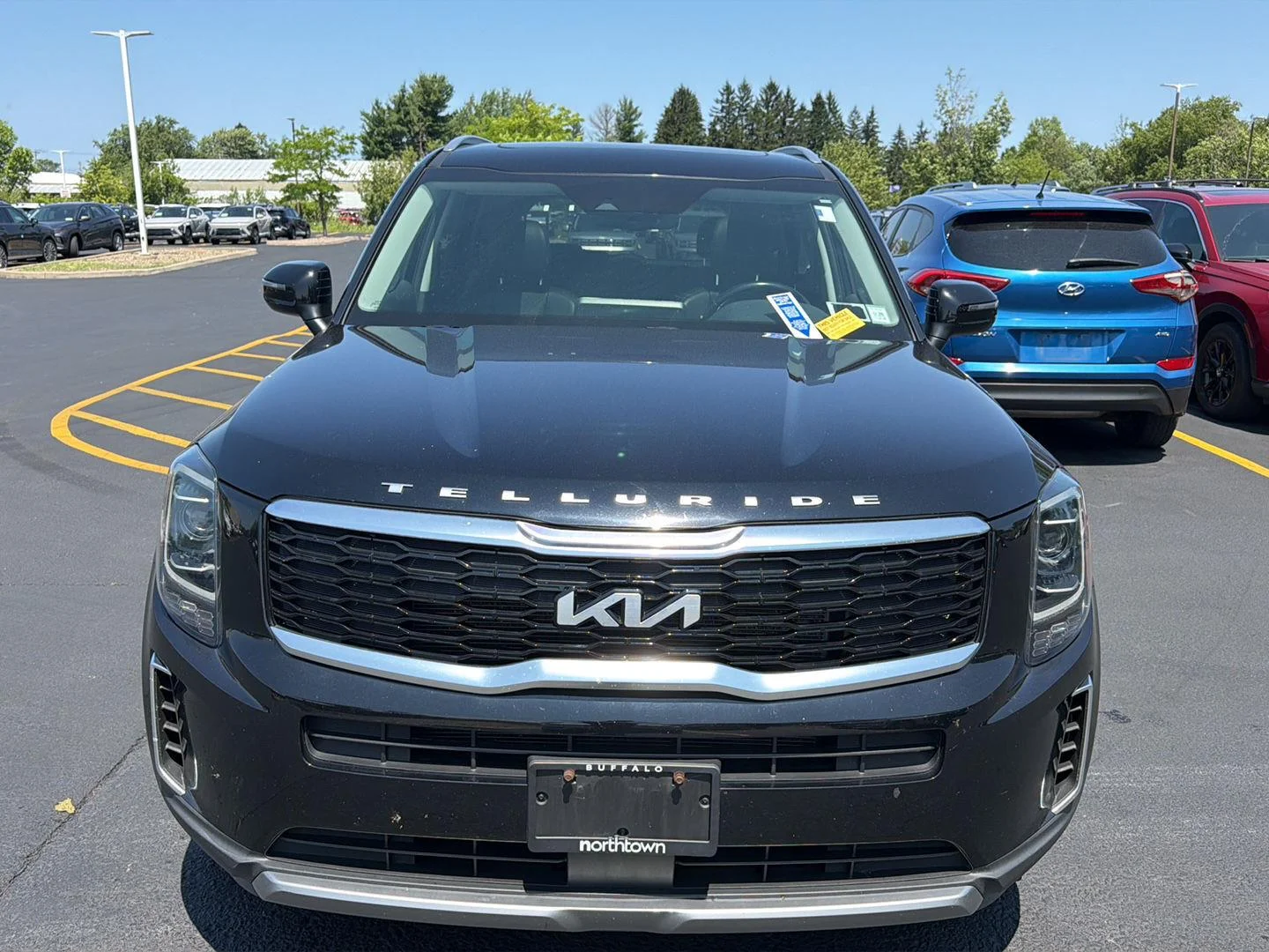 Used 2022 Ebony Black Kia EX image 2