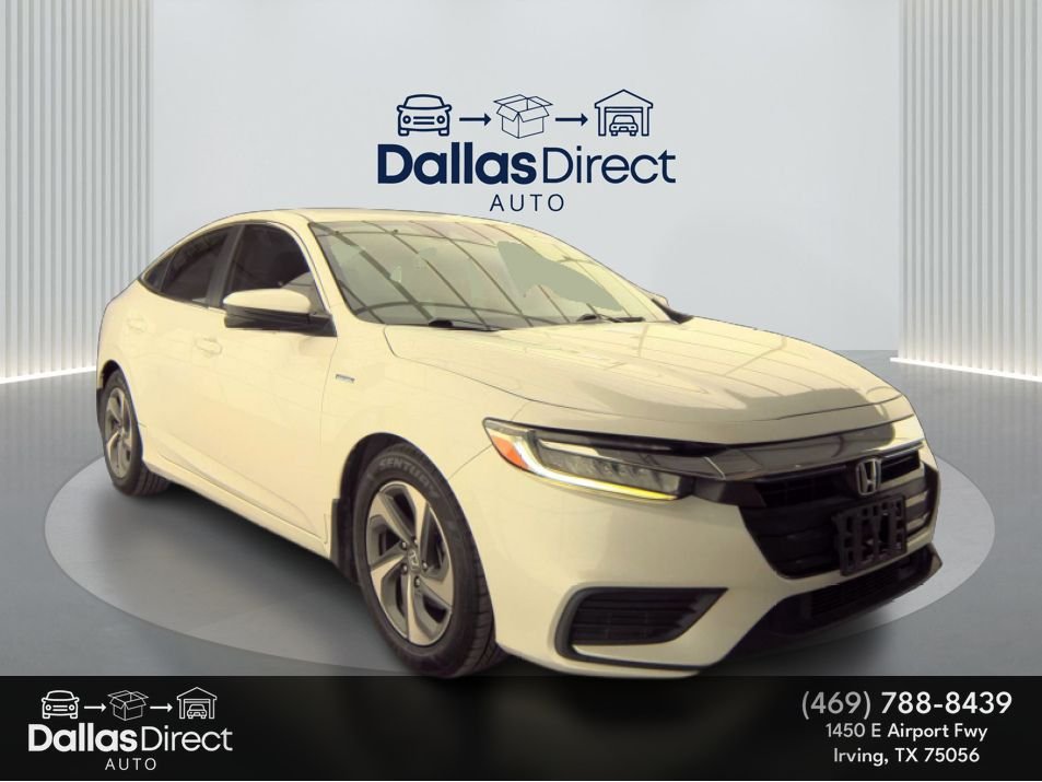 Used 2019 White Orchid Pearl Honda EX image 2