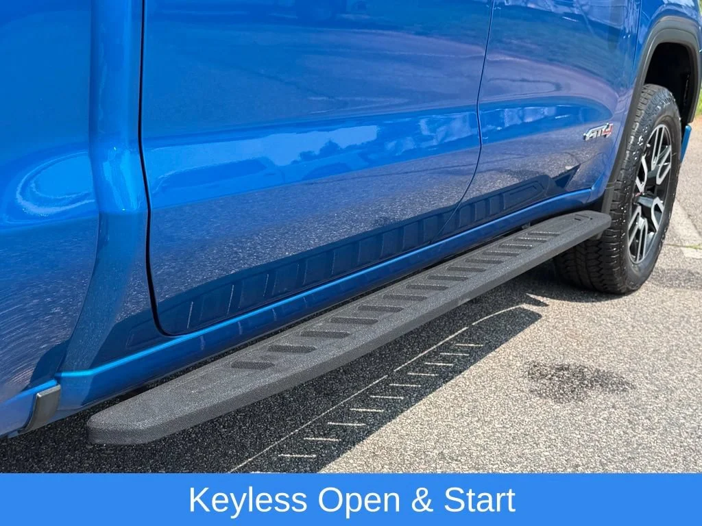 Used 2022 DYNAMIC BLUE METALLIC GMC AT4 image 34
