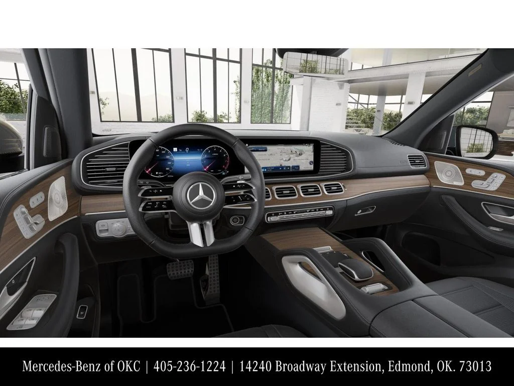 New 2026 Selenite Grey Metallic Mercedes-Benz GLS 580 image 3