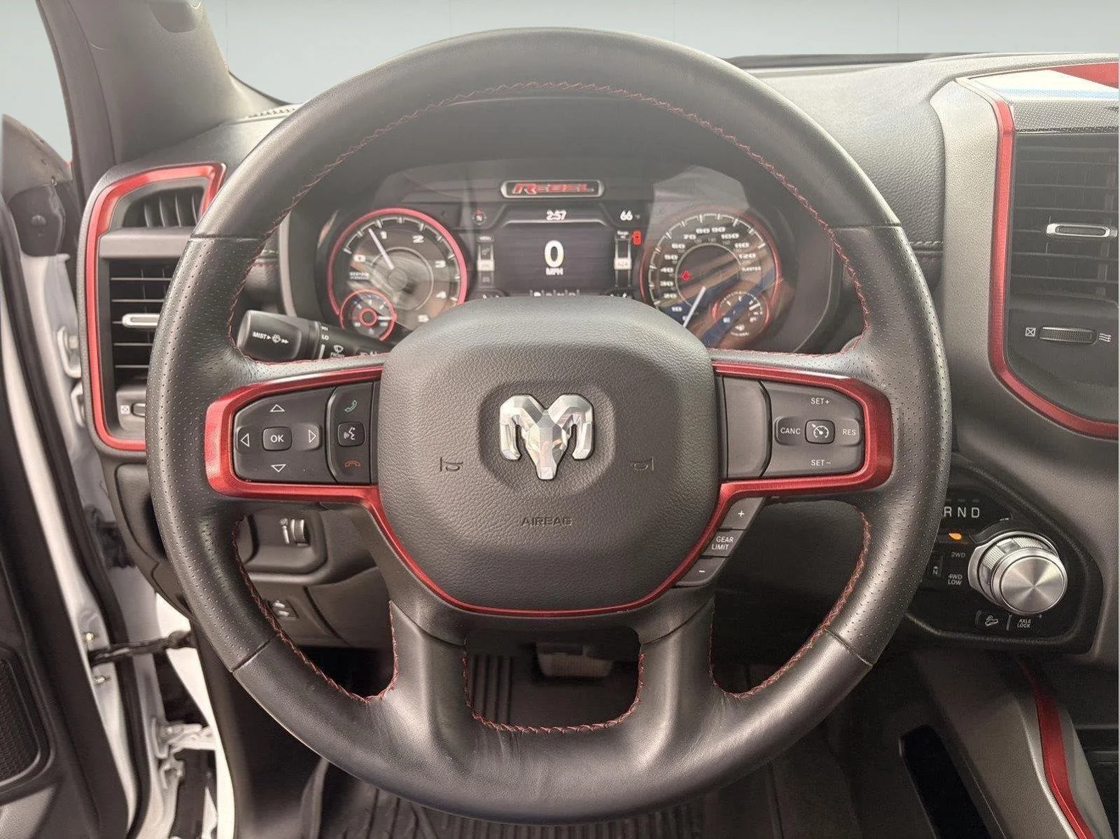 Used 2022 Bright White Clearcoat Ram Rebel image 17