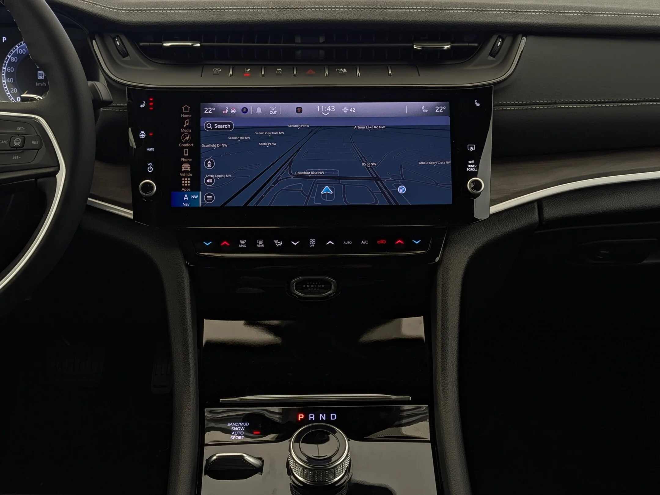 New 2026 Black Jeep Altitude - - Power Sunroof - 20 Gloss Black Wheels - Capri Leatherette/Suede - Remote Start & More! image 22