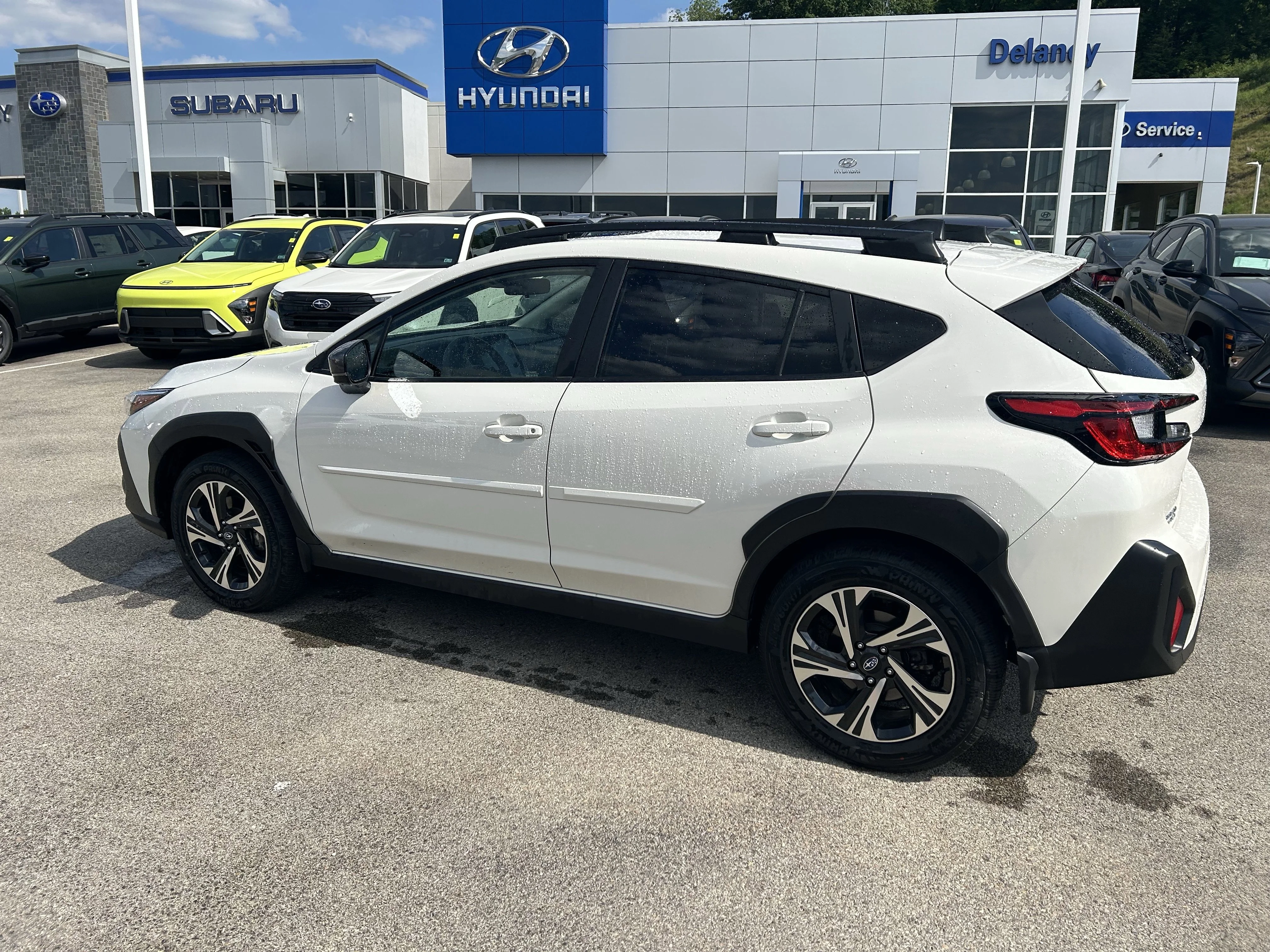Used 2024 Crystal White Pearl Subaru Premium image 7