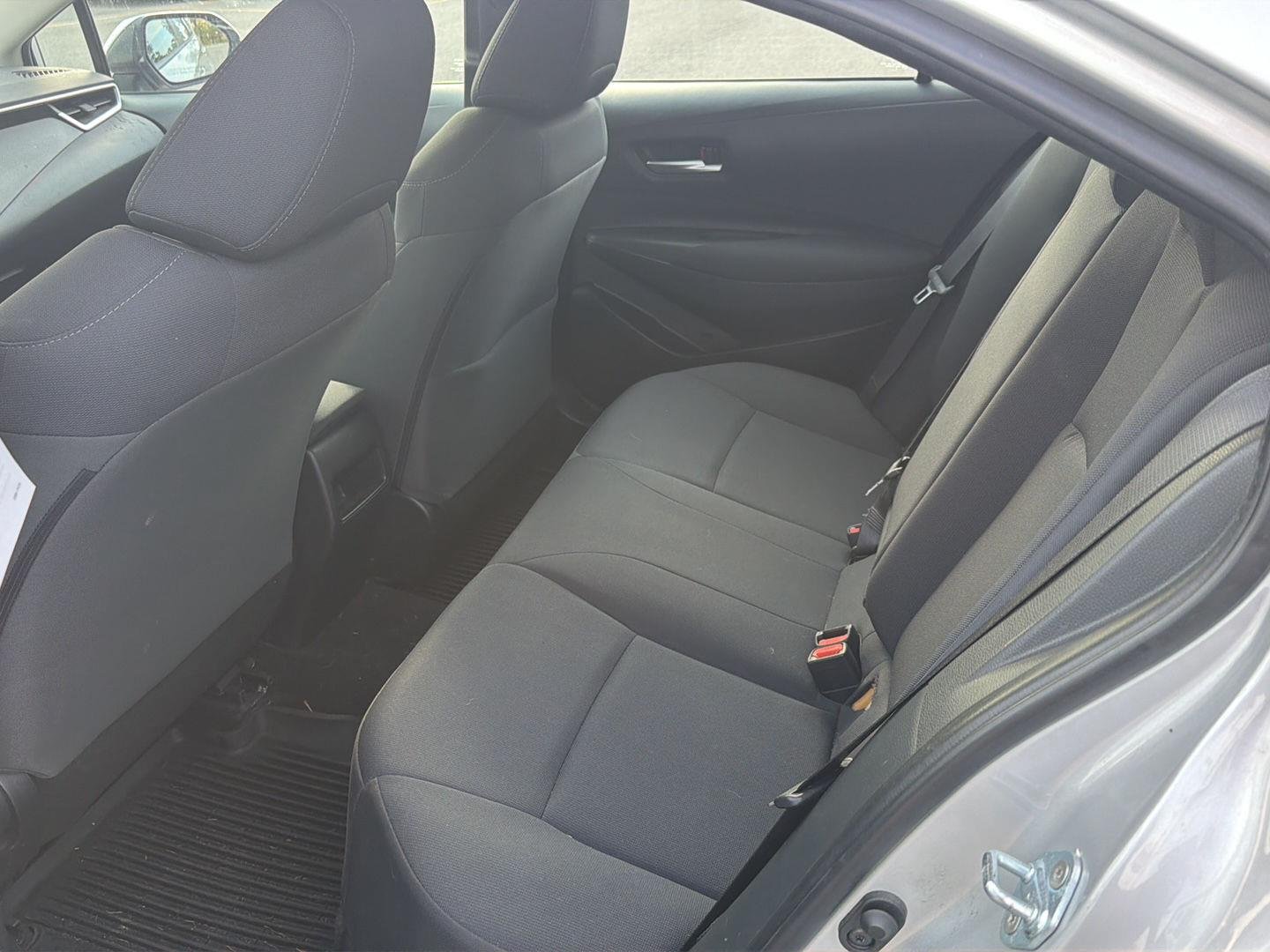 Used 2021 Classic Silver Metallic Toyota LE image 14