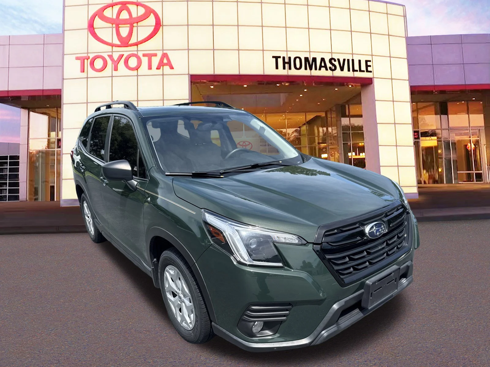 Used 2022 Cascade Green Silica Subaru Base image 3