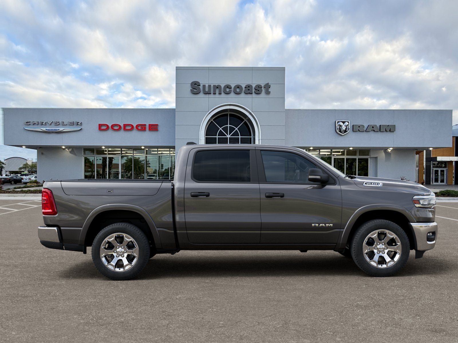 New 2026 Granite Crystal Metallic Clear-Coat Exterior Paint RAM Big Horn/Lone Star image 21