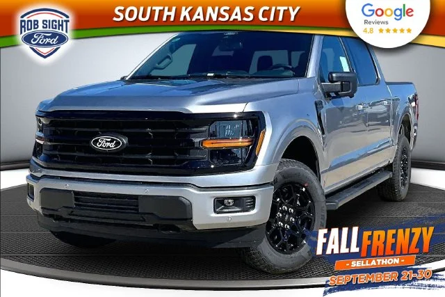 New 2026 Iconic Silver Metallic Ford XLT image 1