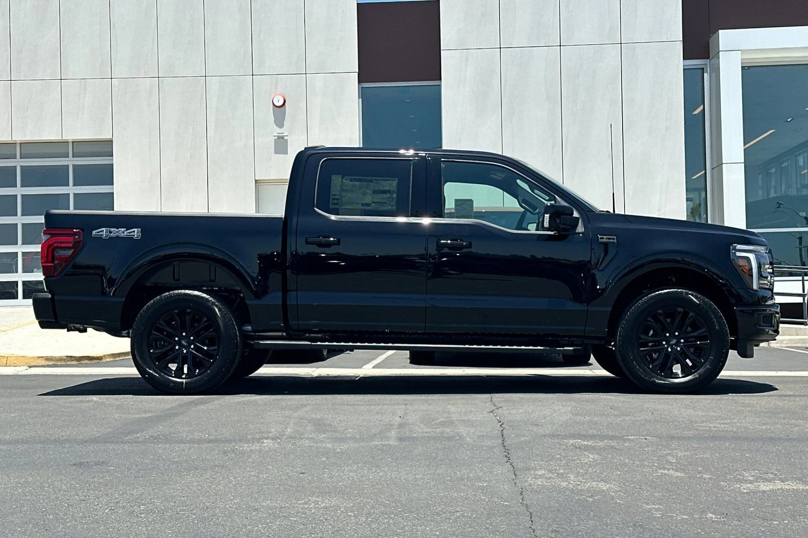 New 2026 Agate Black Metallic Ford Lariat® image 2