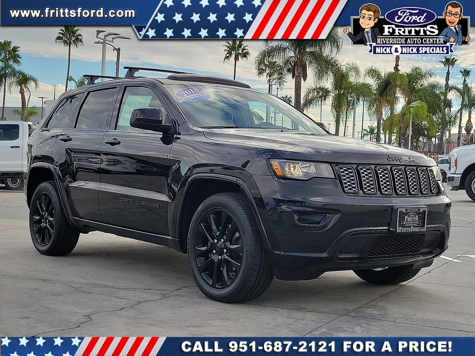 Certified Used 2018 Diamond Black Jeep Altitude 4x4 image 21